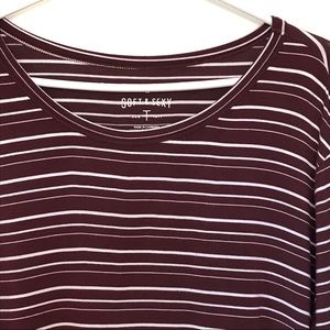 American Eagle Outfitters striped top large